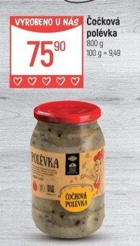 Polévka čočková Globus