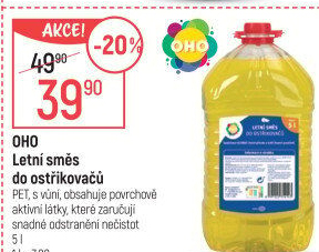 Směs do ostřikovačů letní OHO