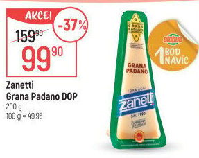 Sýr Grana Padano Zanetti