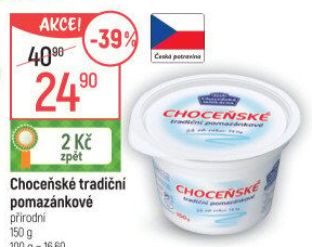 Tradiční pomazánkové Choceňské