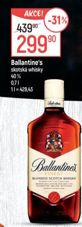 Whisky Ballantine'