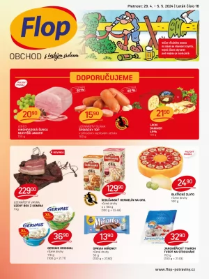 akční leták FLOP 29.4.2024-5.5.2024