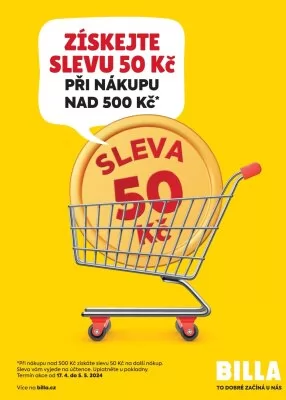 akční leták BILLA 29.4.2024-5.5.2024
