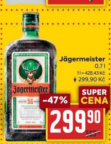 Bylinný likér Jägermeister