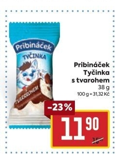 Dezert tyčinka Pribináček