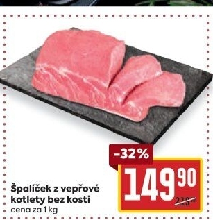 Kotleta vepřová bez kosti