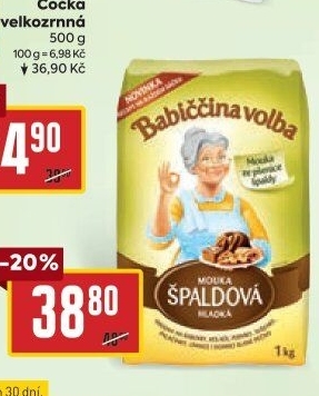 Mouka špaldová Babiččina volba