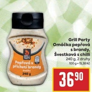 Omáčky Grill Party
