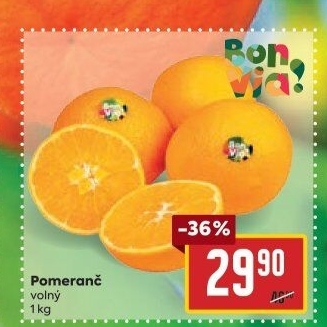 Pomeranče Billa Bonvia