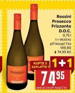 Prosecco DOC Frizzante Rossini