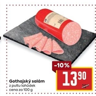 Salám Gothaj Kostelecké uzeniny