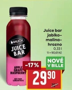Šťáva čerstvá Juice Bar Rauch