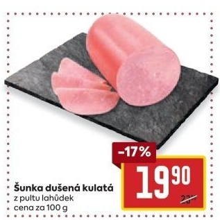 Šunka dušená kulatá