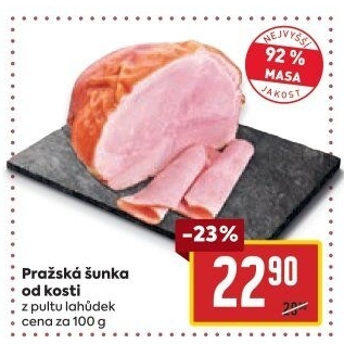 Šunka pražská od kosti