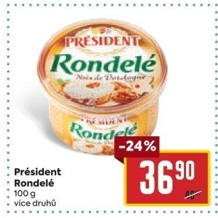 Sýr termizovaný Rondelé President