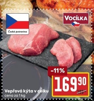 Vepřová kýta Vocílka