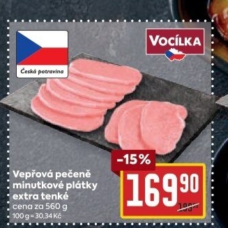 Vepřová pečeně bez kosti Vocílka