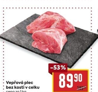 Vepřová plec bez kosti