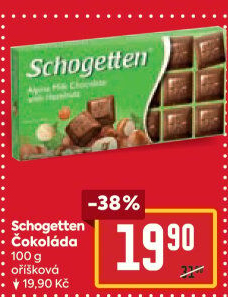 Čokoláda Schogetten Trumpf
