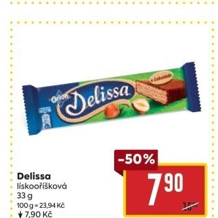 Oplatky celomáčené Delissa Orion