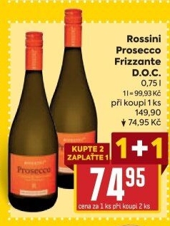 Prosecco DOC Frizzante Rossini