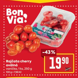 Rajčata cherry Billa Bonvia