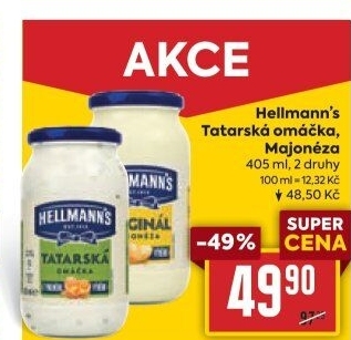 Tatarská omáčka Hellmann'