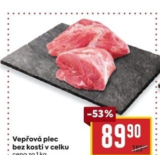 Vepřová plec bez kosti