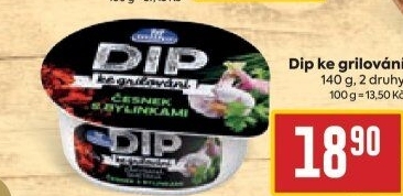 Dip ke grilování Milko