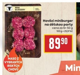 Hovězí hamburger