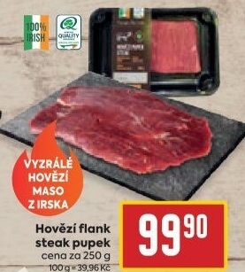 Hovězí pupek flank steak