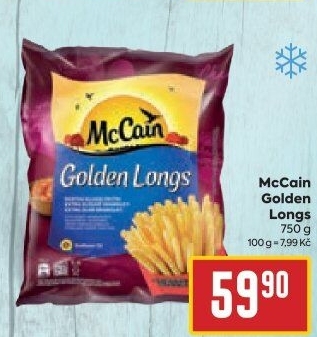 Hranolky mražené Golden Longs McCain