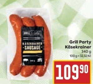 Käsekrainer Grill Party