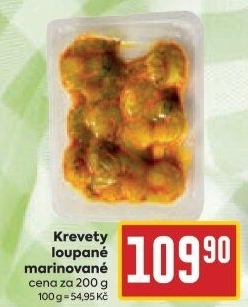 Krevety marinované