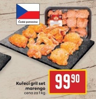 Kuřecí grilovací set Marengo Vodňanské Kuře