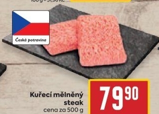 Kuřecí steak mletý