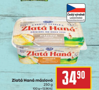 Margarín máslový Zlatá Haná Olma