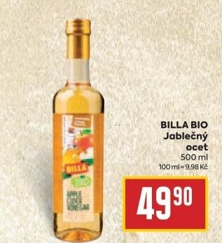 Ocet jablečný bio Billa