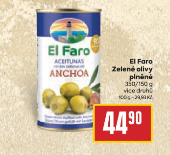 Olivy plněné El Faro