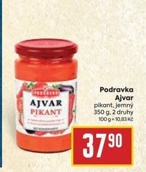 Omáčka Ajvar Podravka