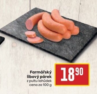 Párky farmářské libové