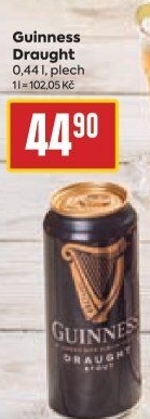 Pivo Guinness Draught