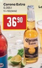 Pivo světlý ležák Corona Extra