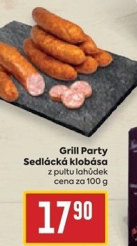 Sedlácká klobása Grill Party