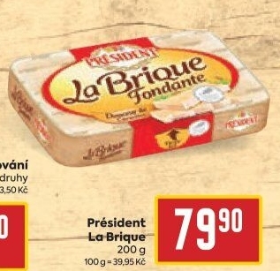 Sýr La Brique Président