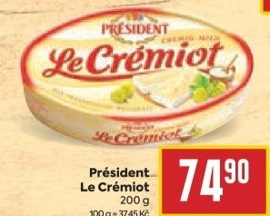 Sýr Le Crémiot Président
