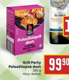 Sýr Polooštiepok duet na gril Grill Party