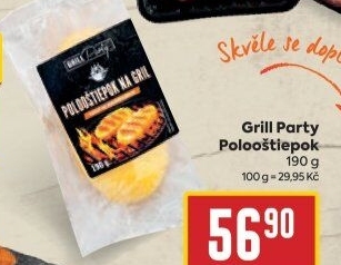 Sýr Polooštiepok na gril Grill Party