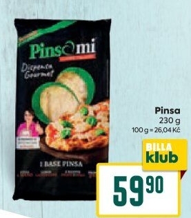Těsto na pinsu Pinsami
