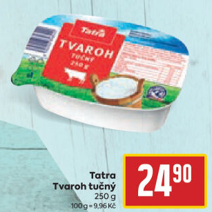 Tvaroh tučný Tatra